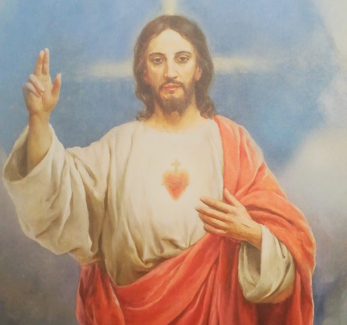 Obraz Najświętszego Serca Pana Jezusa w naszej parafii – 15/16 stycznia 2024r.